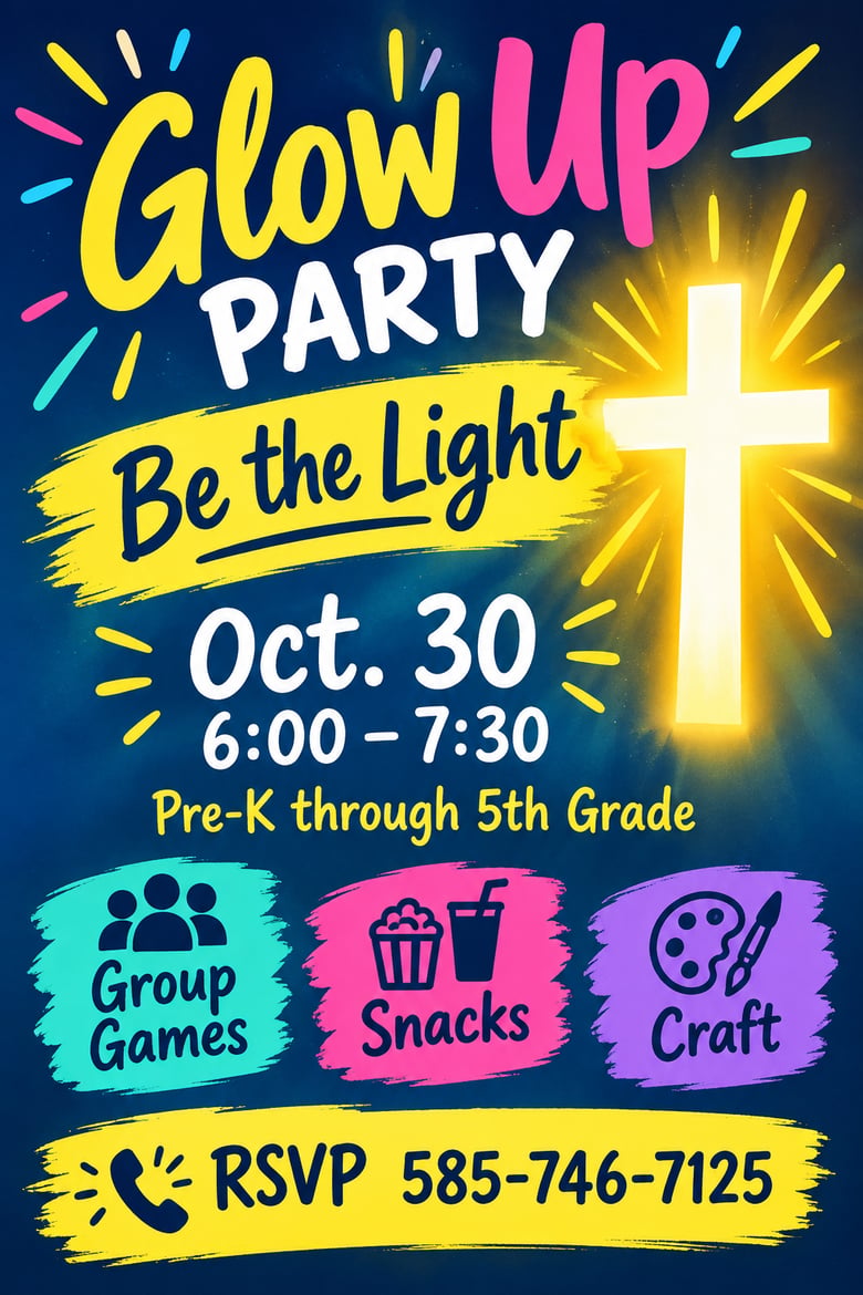 image for Kids' Glow Up Party....…