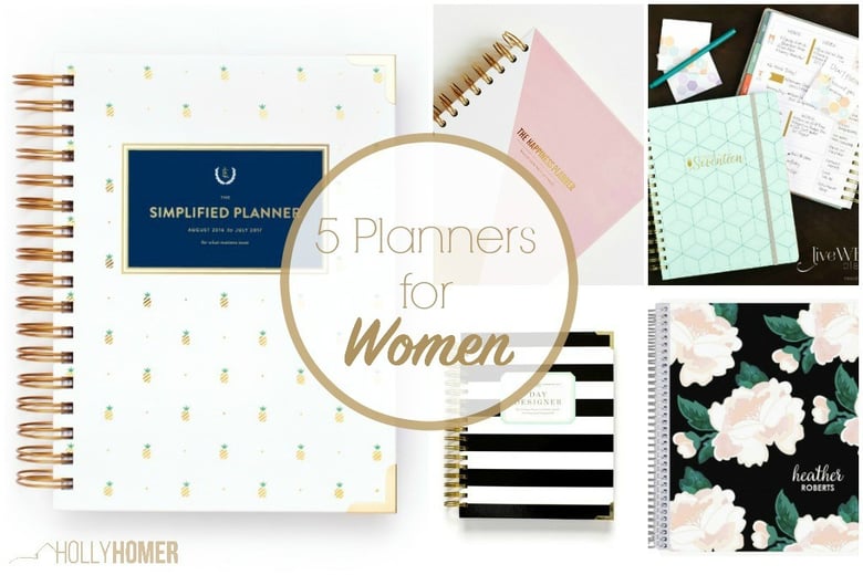 image for 5 Planners for Women