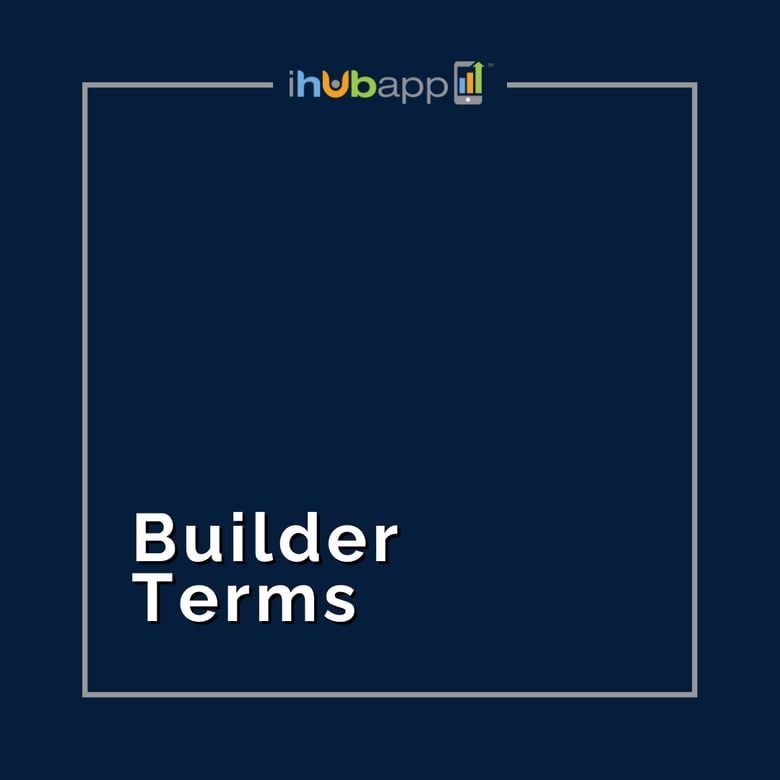 image for IHUBApp Builder Terms