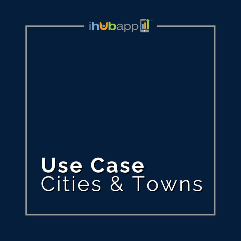 image for Use Case: IHUBApp for Cities and Towns