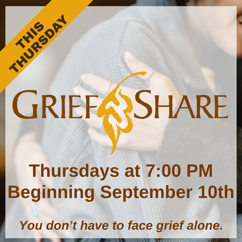 image for REMINDER: A new session of GriefShare…