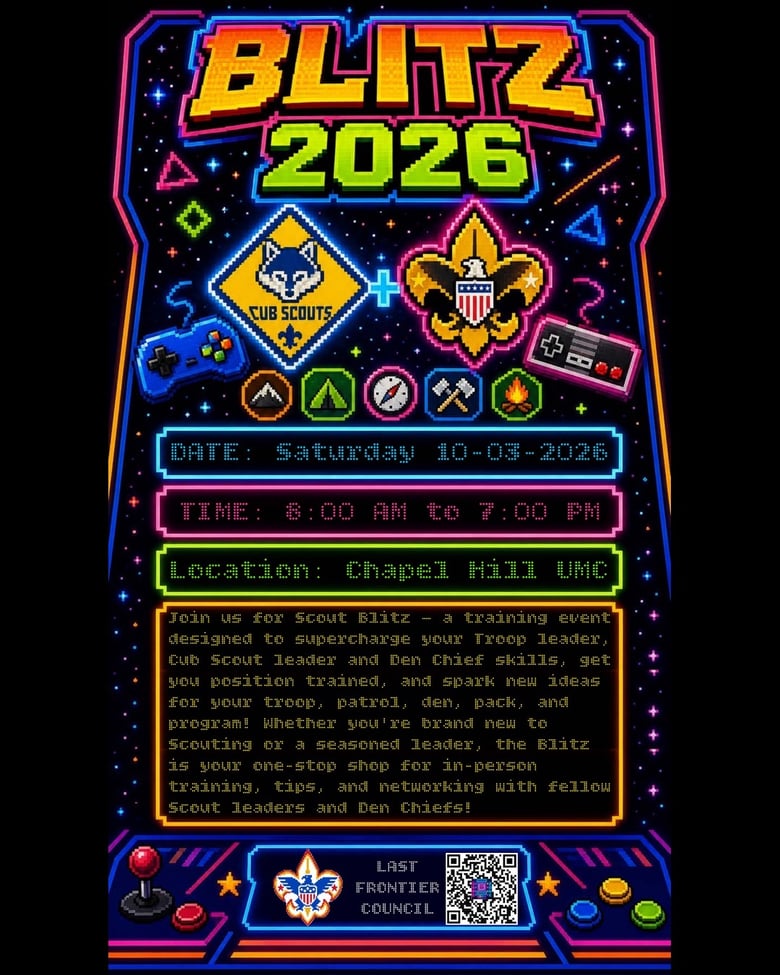 image for 🎮 SAVE THE DATE — SCOUT…