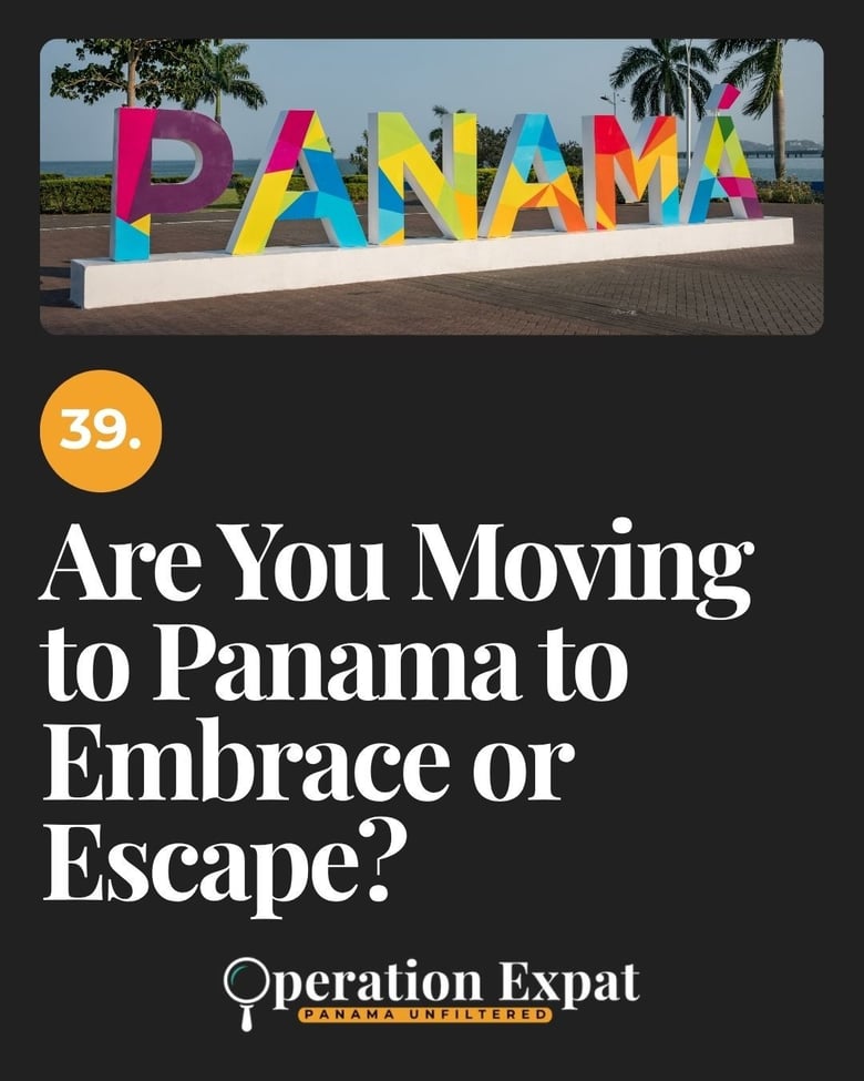 image for 39. Are You Moving to Panama…