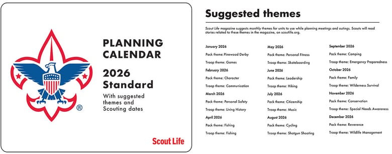 image for Scouting Planning Calendars and…