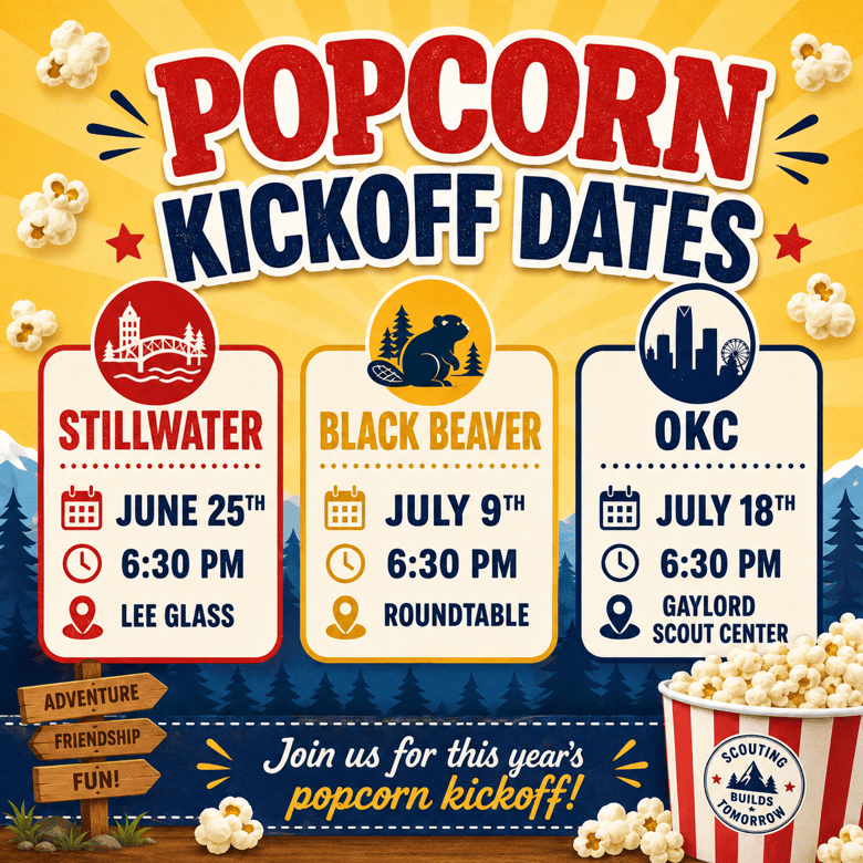 image for Popcorn Kickoff Dates Are…