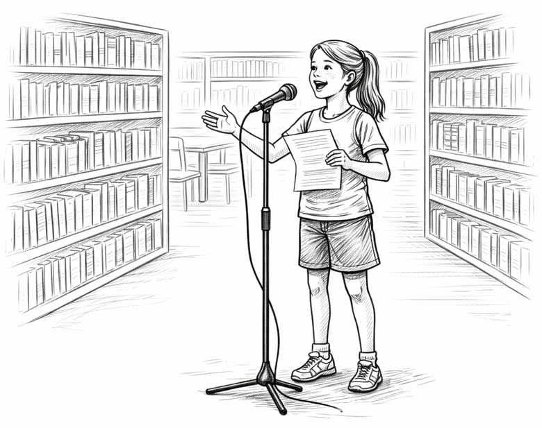 image for A Preteen Poet: Finding…