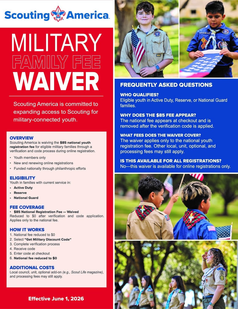 image for Military Family Fee Waiver
