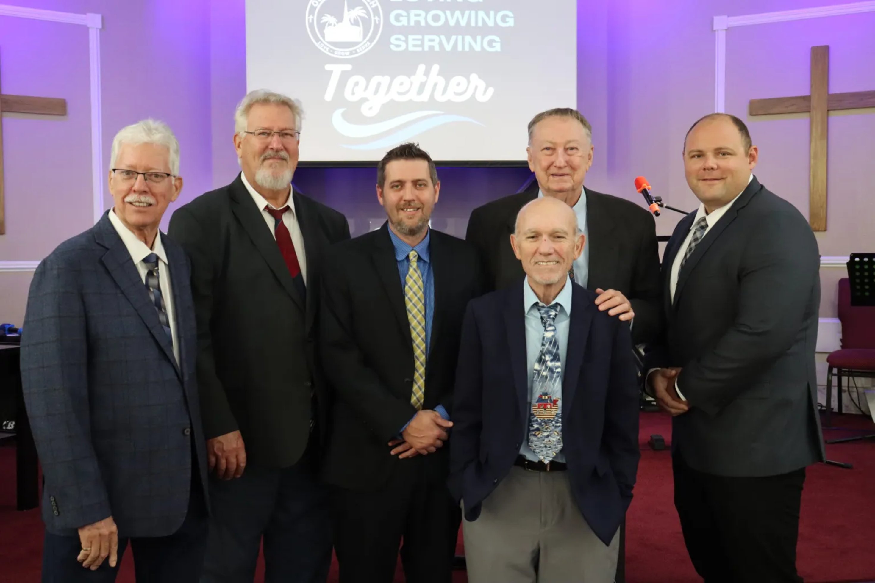 Pastor Jared and our Deacons