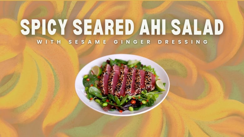 image for Spicy Seared Ahi Salad with…