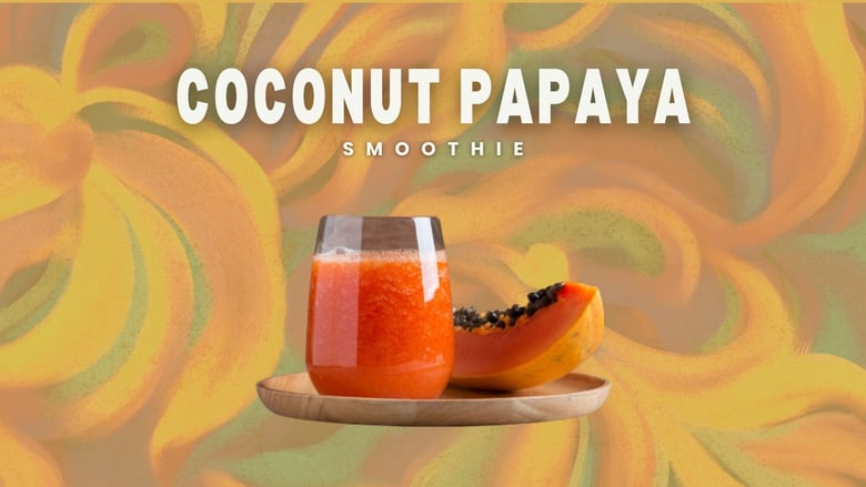 image for Coconut Papaya Smoothie