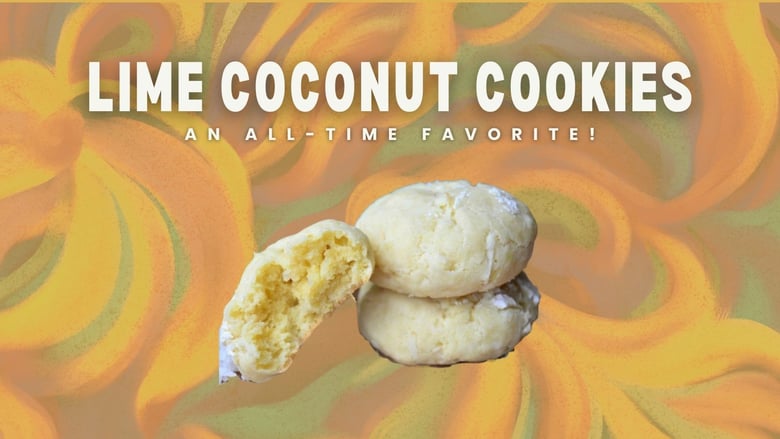 image for Lime Coconut Cookies