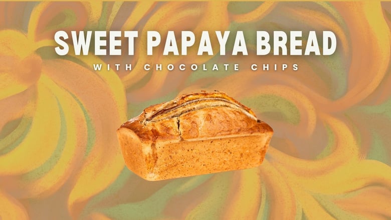 image for Papaya Chocolate Chip Bread