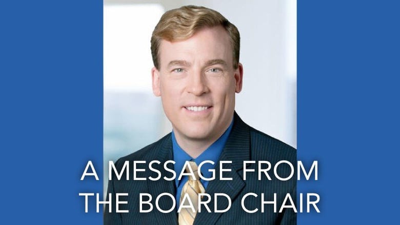 image for A Message from the Board Chair