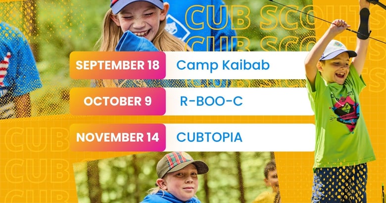 image for 🍂 Your 2026 Cub Scouts Fall Lineup—🏕️…