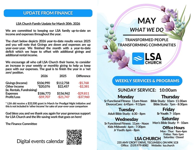 image for May 2026 Bulletin