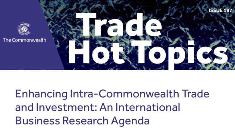 image for Enhancing Intra-Commonwealth Trade and…