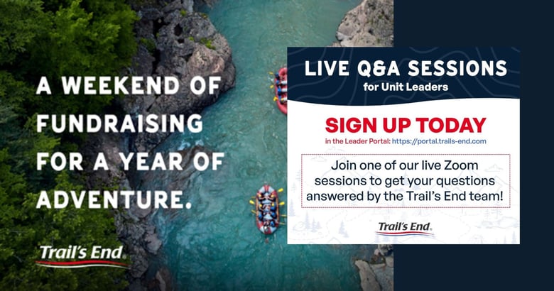 image for 🍿 Live Q&A Sessions with Trail's End…