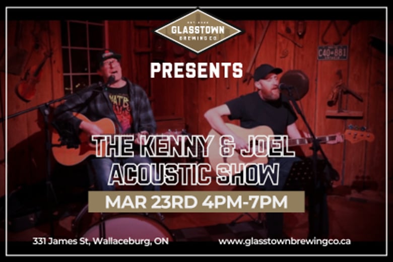 image for Glasstown Brewery Presents Kenny & Joel