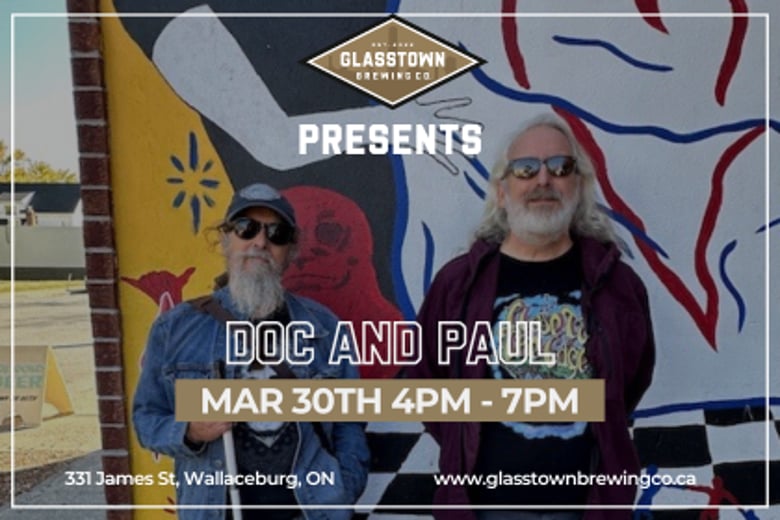 image for Glasstown Brewery Presents Doc & Paul