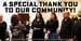 image for A Special Thank You to our…