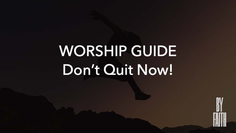 image for 07/26/26 Worship Guide: Don't…