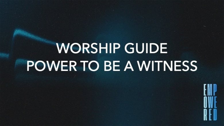 image for WORSHIP GUIDE: EMPOWERED -…