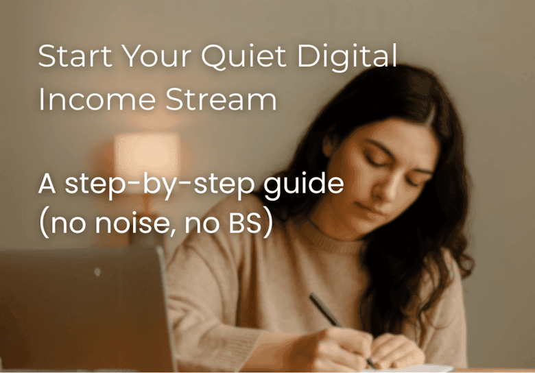 image for Start Your Quiet Digital…