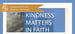 image for Kindness Matter In Faith…