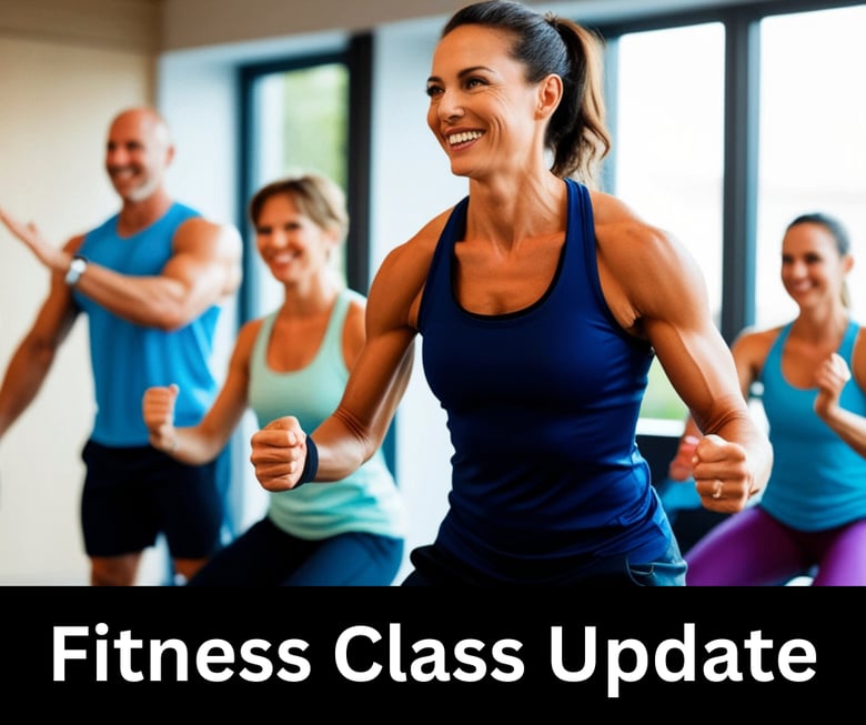 image for Monday's Fitness Class…