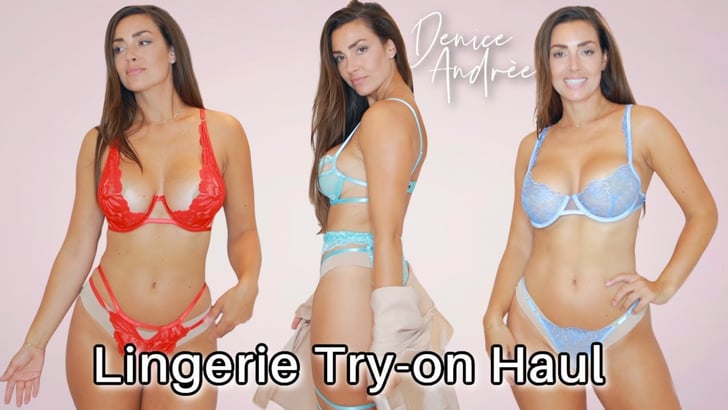 try lingerie sexy February Lingerie Try Ons