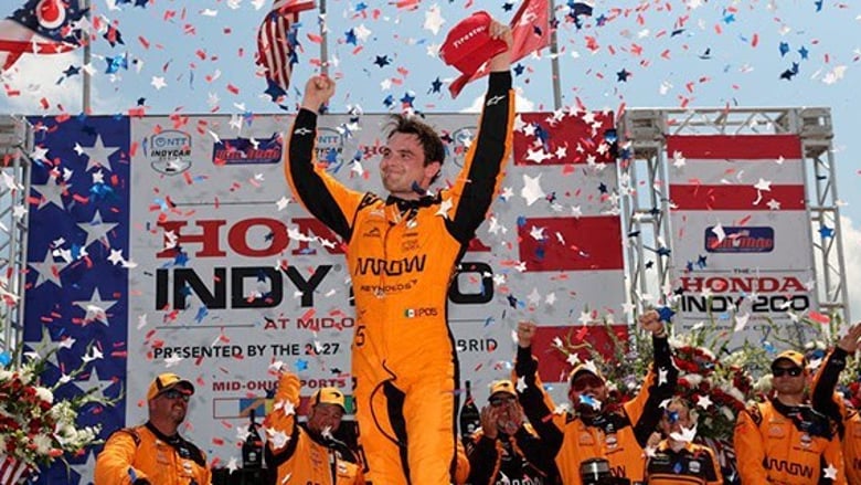 image for O'Ward Bests Lundgaard As…