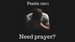 image for We'd love to pray for you.