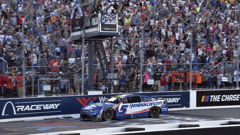 image for Larson Ends Cup Drought In Wild Chase…