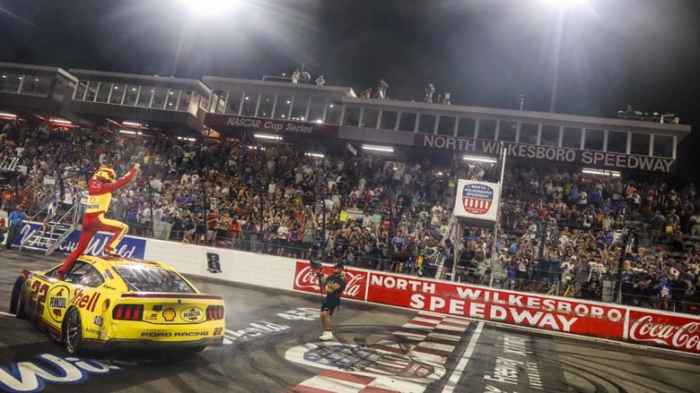 image for Logano Shows Old School…