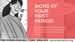 image for Signs of First Period (Comic)